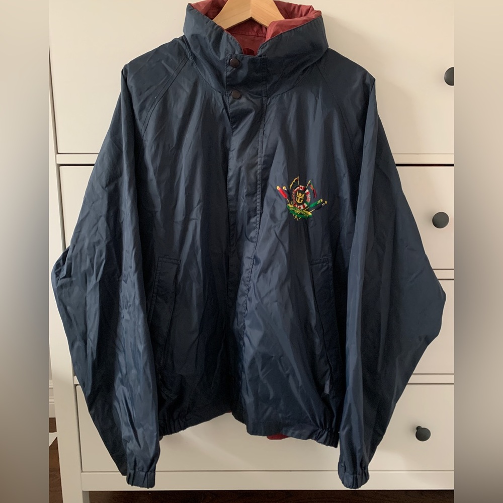 Royal Caribbean Large Red & Blue Raincoat